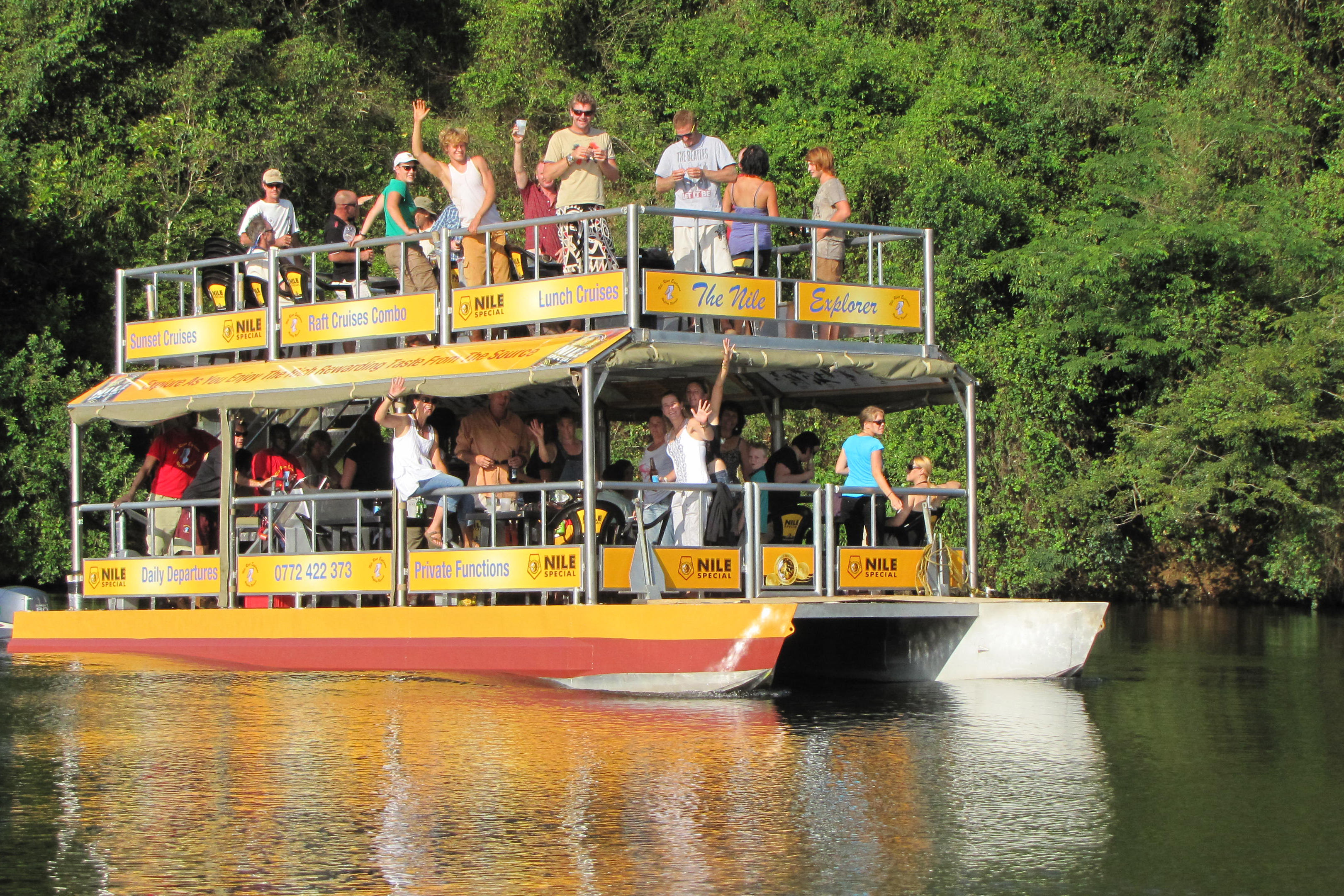 Incentive Travellers on a boat Cruise On the Nile River